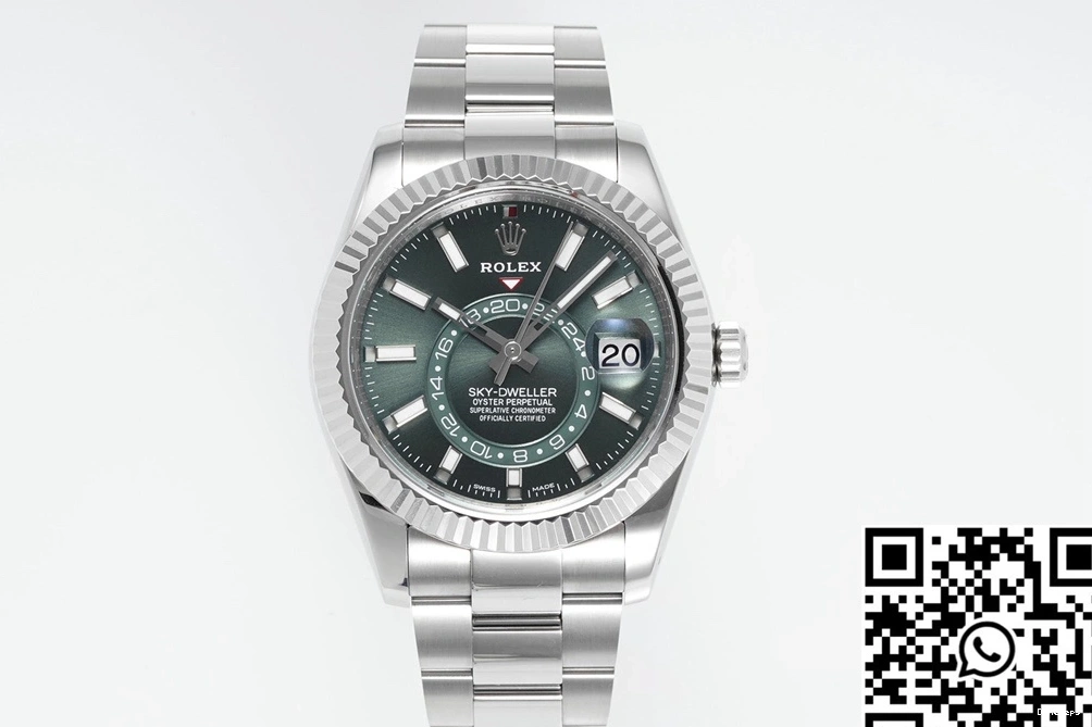 Green M336934-0001 SKY DWELLER Rolex Factory Dial ZF 0715